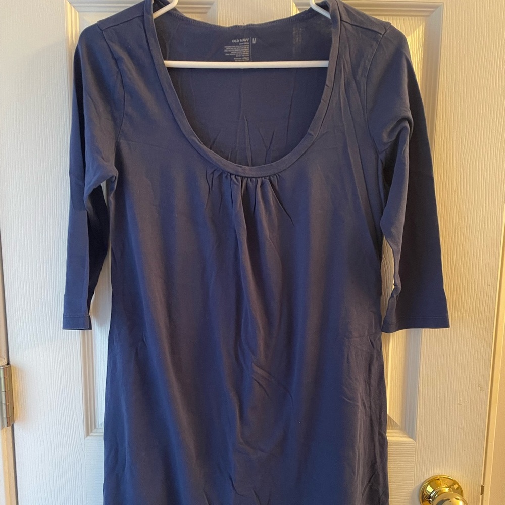 Old Navy mid thigh navy color dress